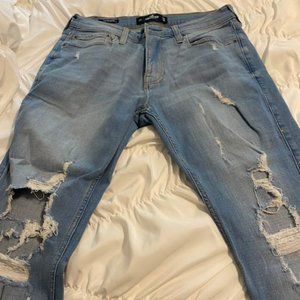 Hollister Stacked Skinny Jeans 32 30 Like New